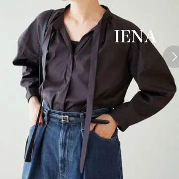 IENA 이에나 블라우스 보타이 블라우스