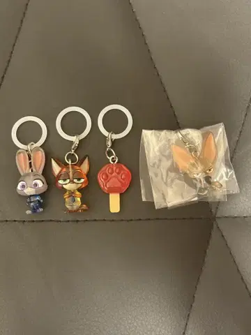 주토피아 메지루시 액세서리 4종 세트