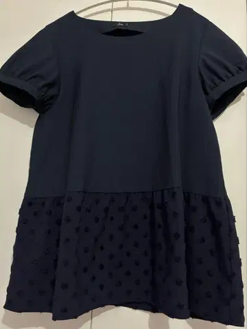 SONO 도트 페플럼 티셔츠