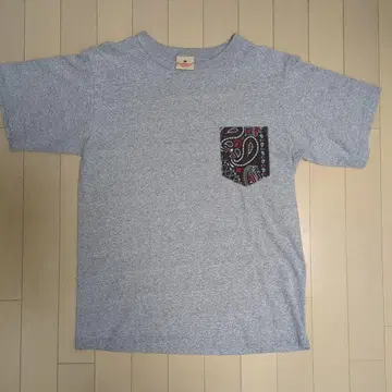 Goodwear USA제 포켓 티셔츠 멜란지 그레이