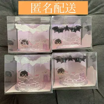 세리아 봉제 인형 데코 스탠드 천사와 악마 봉제 인형 스노우맨
