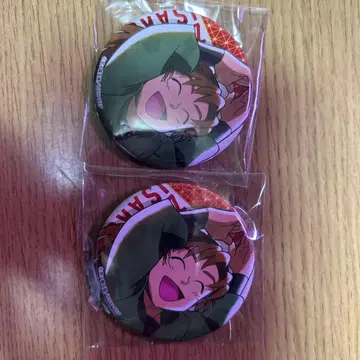 닌자 타마 란타로 젠포지 이사쿠 도쿄 타워 캔뱃지 2개 세트
