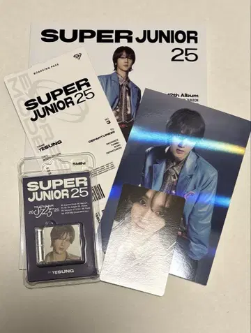 SUPER JUNIOR 25 예성 Smini와 사진집 버전