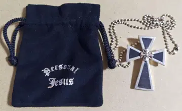 히무로 쿄스케 Personal Jesus 실버 크로스 펜던트