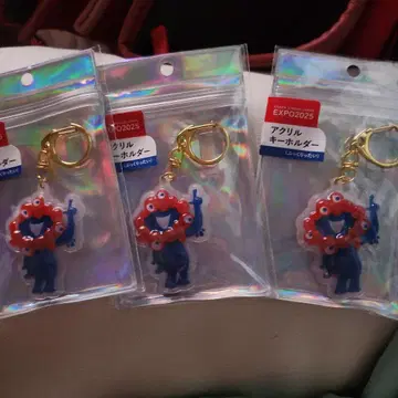 미야쿠미야쿠 EXPO 2025 아크릴 키링 3개