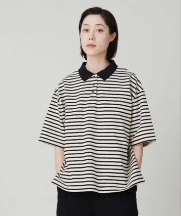 ADIEU TRISTESSE 천축 피케 셔츠