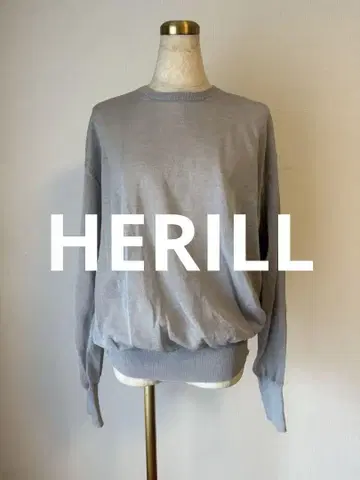 HERILL 헤릴 그레이 긴팔 니트