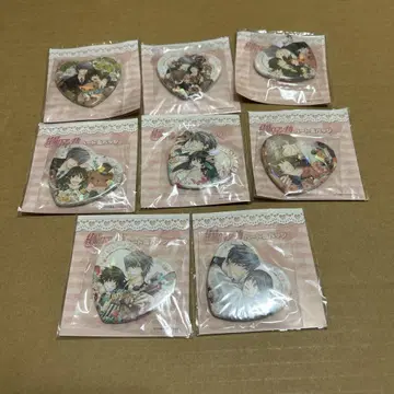 순정 로맨티카 홀로그램 하트 캔뱃지