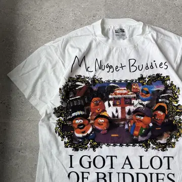 맥너겟 티셔츠 카윈 프로스트 화이트 L