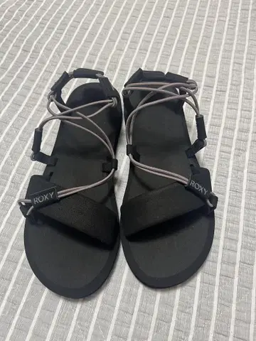 록시 스포츠 샌들 블랙