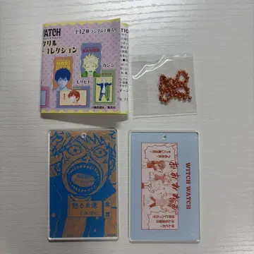 위치 워치 슬라이드 아크릴 키링 컬렉션 그라픽