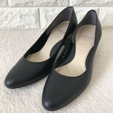 Riz raffinee 리즈 라피네 가죽 펌프스 23cm 블랙