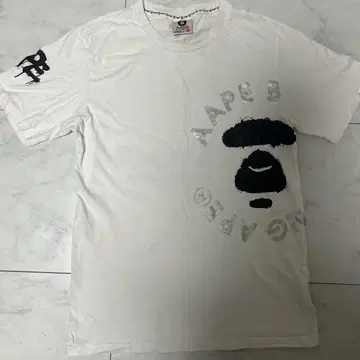 Aape 티셔츠 M 사이즈 화이트