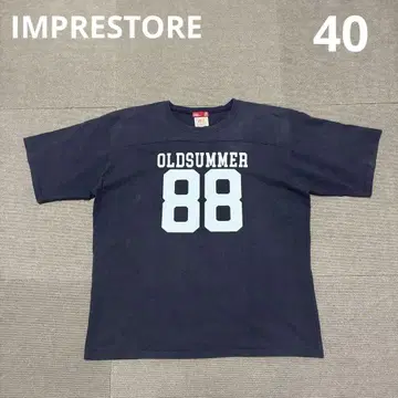 IMPRESTORE 풋볼 T 임프레스 스토어 페이드 가공 40