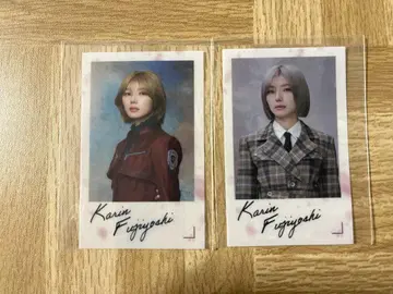 사쿠라자카46 후지요시 카린 클리어 스티커