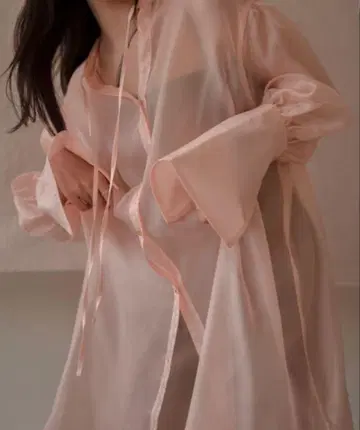택 포함 새상품 mideal 롱 시어 셔츠 롱 시어 셔츠