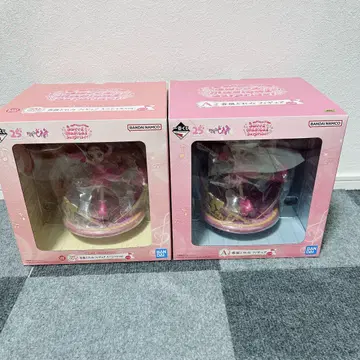 오자마녀 도레미 제일복권 A상 라스트원상 봄바람 도레미 피규어 2개