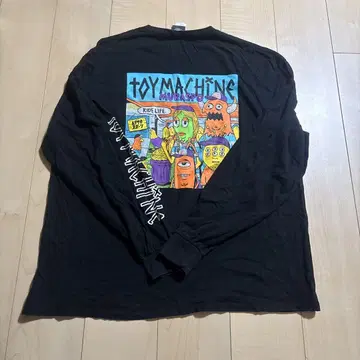 무라사키 스포츠 한정판 TMpaint 콜라보 TOYMACHINE 롱 T