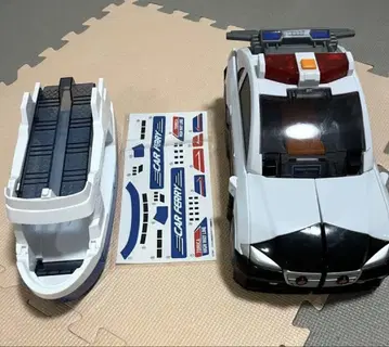 경찰 차량 미니카 토미카와 CAR FERRY