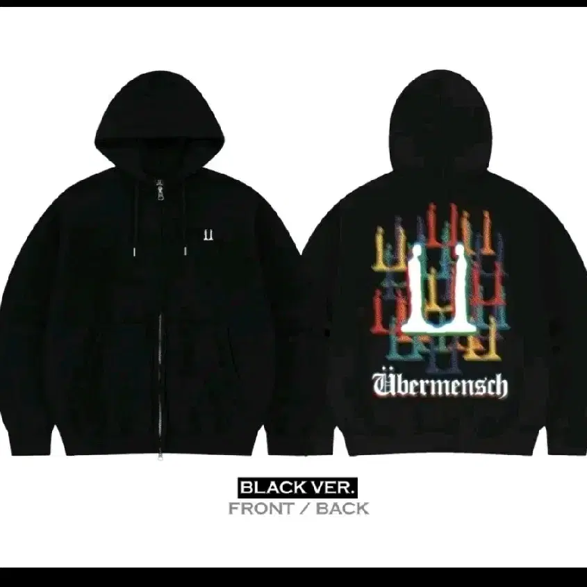 G-DRAGON Übermensch フーディージップアップ パーカー G-DRAGON | 지드래곤 G-DRAGON GD Ubermensh MD Hoodie Zip-Up