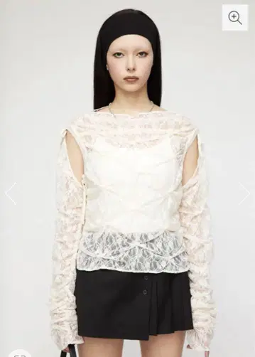 laguagem MANY WAY SHIRRING 상의