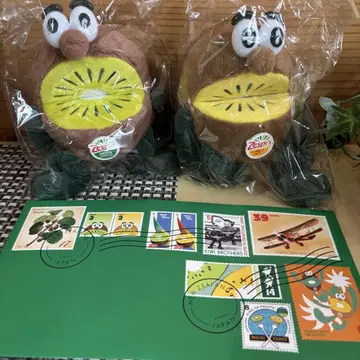 제스프리 키위 브라더스 당첨 상품 봉제 인형