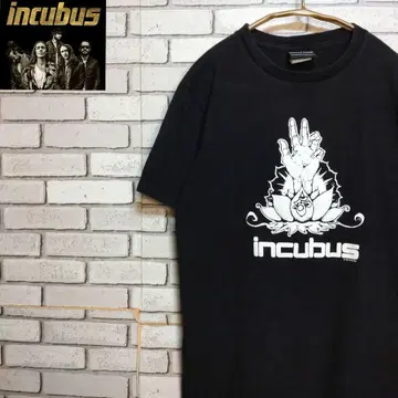 00s INCUBUS 인큐버스 티셔츠 카피라이트 포함 양면 프린트