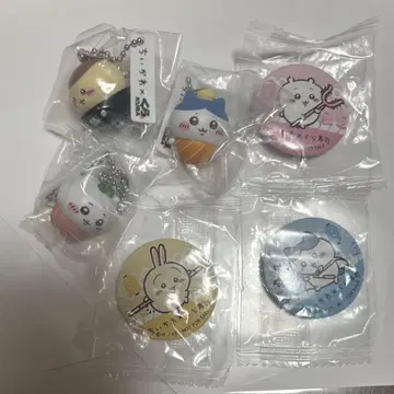 치이카와 (먼작귀) 쿠라스시 비쿠라폰 키링 캔 배치 세트