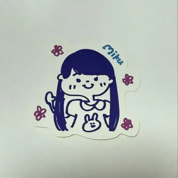 노기자카46 이치노세 미쿠 NOGI CAFE 스티커