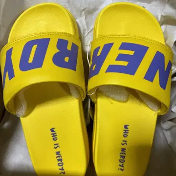 NERDY 빅 하프 로고 슬라이드