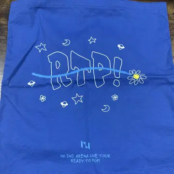 INI RTP READY TO POP 토트백 블루