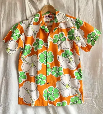 DA KINE Hawaii 알로하 셔츠 빈티지