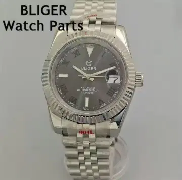BLIGER 자동 시계 904L 스테인리스