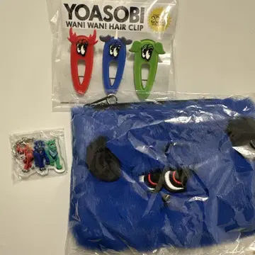 YOASOBI WANDARA 파우치 헤어 클립 아크릴 키링