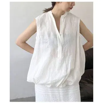 Plage LINEN BALLOON 블라우스 플라주