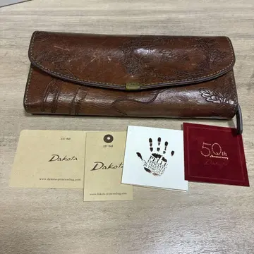 Dakota 50th Anniversary 장지갑 브라운