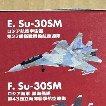 1/144 에프토이즈 프랭커 패밀리 2 Su-30SM 러시아