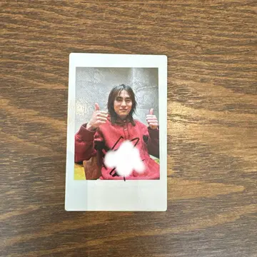 이즈미 다이치 친필 사인 폴라로이드 DISH//