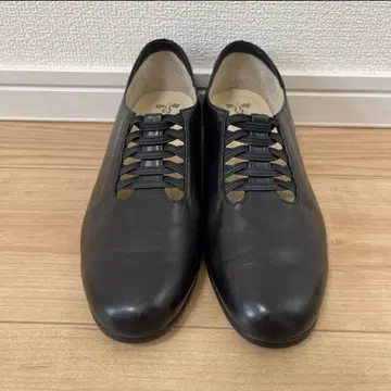 RIZ Comfort 리즈 컴포트 펌프스 블랙 23cm 가죽 4E