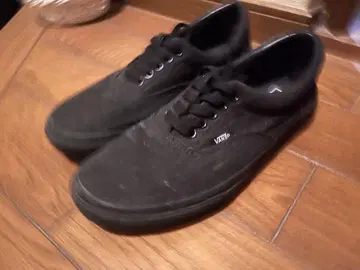 Vans 블랙 로우 컷 스니커즈