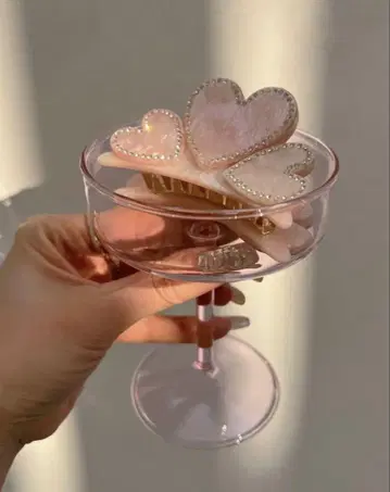 Picky the shop Heart hair clip 하트 헤어 클립