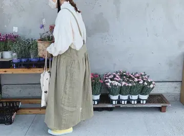 hitoharimama 로리 린넨 블라우스