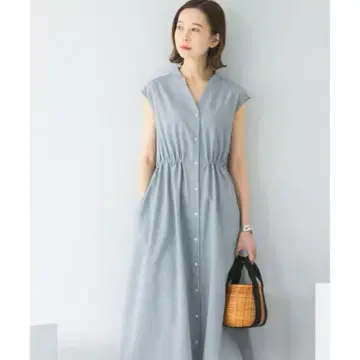 새상품급 어반 리서치 로쏘 워셔블 셔츠 원피스