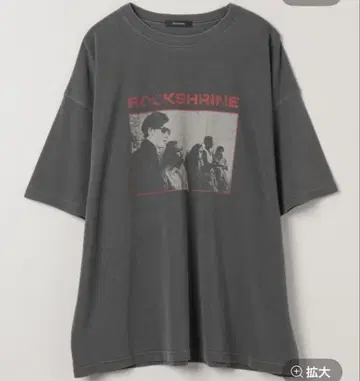 ROCKSHRINE 빈티지 TEE 지나시스 미사용 새상품 이번 시즌 신상