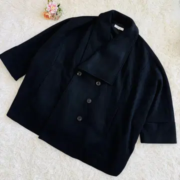 MOUSSY 울 혼방 숏코트 블랙 F