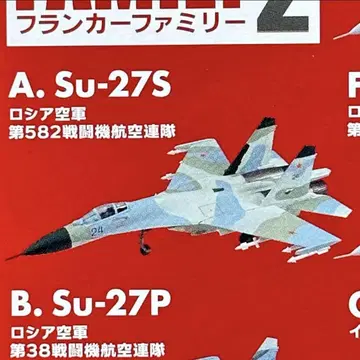 1/144 에프토이즈 프랭커 패밀리 2 Su-27S 러시아 우크라이나