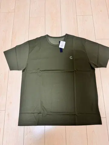 CRONOS 카키 타이트 티셔츠 44(2XL)