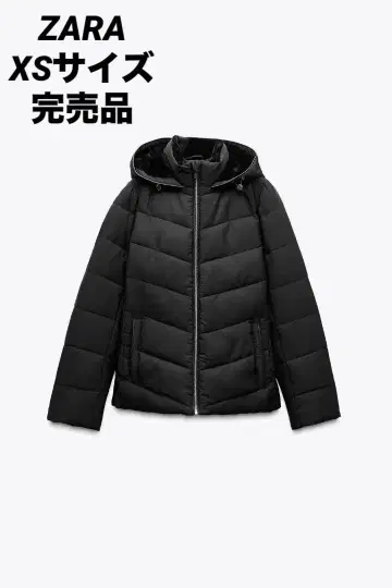 ZARA 자라 슬림핏 퀼트 아노락 XS 완판템