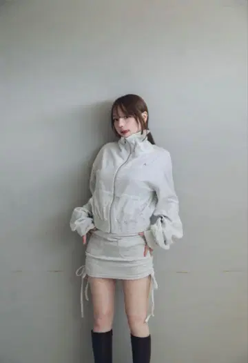 ANDMARY 하트 포인트 걸 세트업 앤 마리
