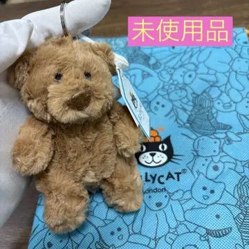 Jellycat 제리캣 바르셀로나 베어 봉제 인형 키링 복조리 포함
